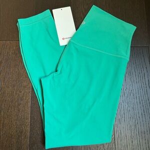 Lululemon Align High-Rise Pant / Leggings 25" Maldives Green - Size 8